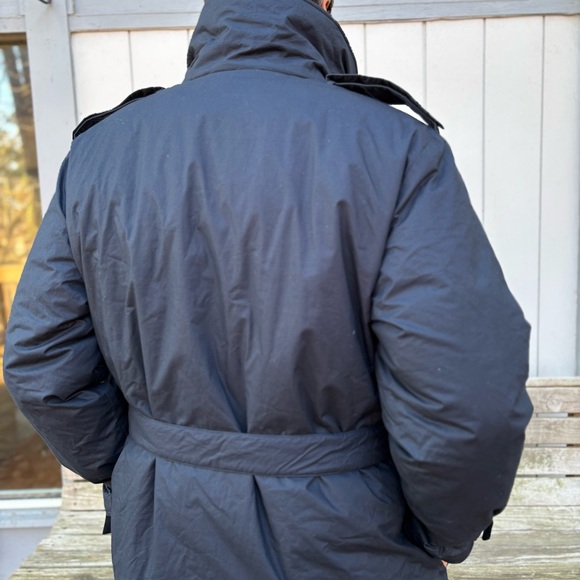 BLOOMINGDALE’S—Peterborough Row—Men’s 46—Down Overcoat Puffer—VTG—Singapore—RARE - Picture 12 of 16